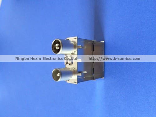 RF connector with shielding_ RF shielding_ metal shielding can